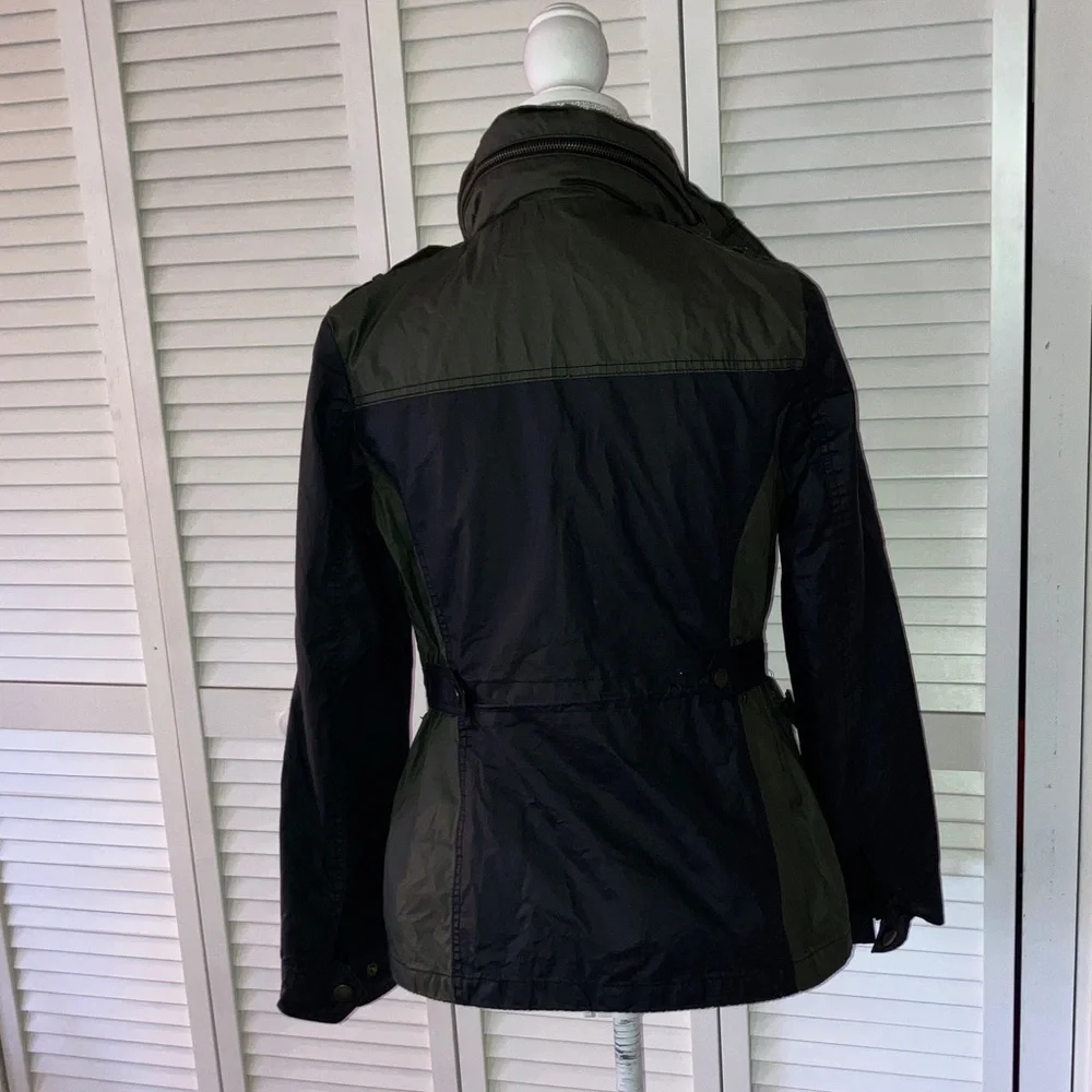 MICHAEL‎ Michael Kors Green Anorak Jacket with hood size XS